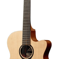 Lag T70ACE Tramontane Auditorium Cutaway Acoustic-Electric Guitar