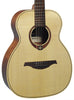 Lâg Travel-SP Tramontane Acoustic Travel Guitar with Gig Bag, Natural Spruce
