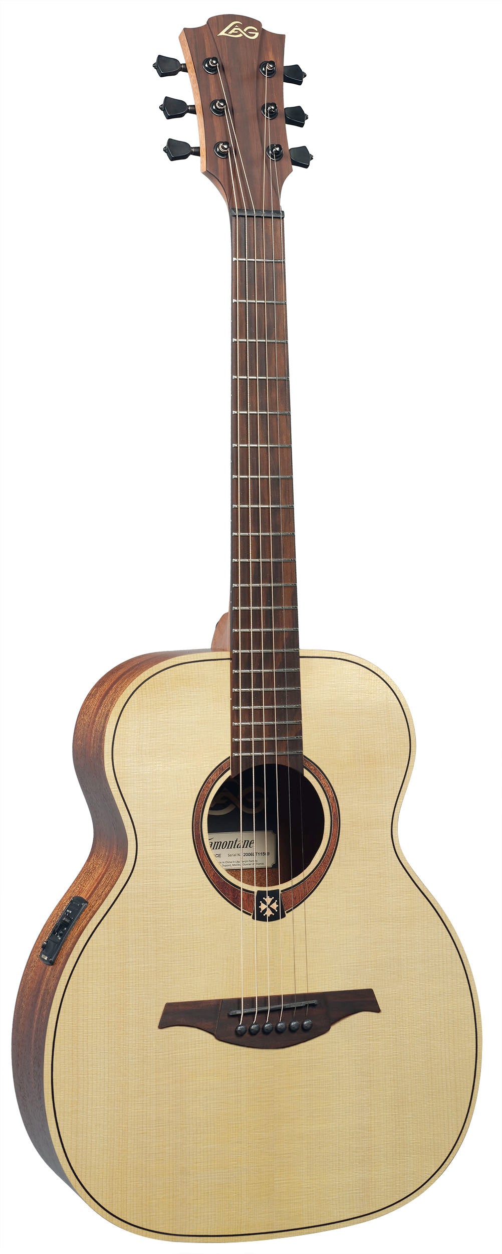 Lâg TRAVEL-SPE Tramontane Acoustic-Electric Guitar, Natural Spruce