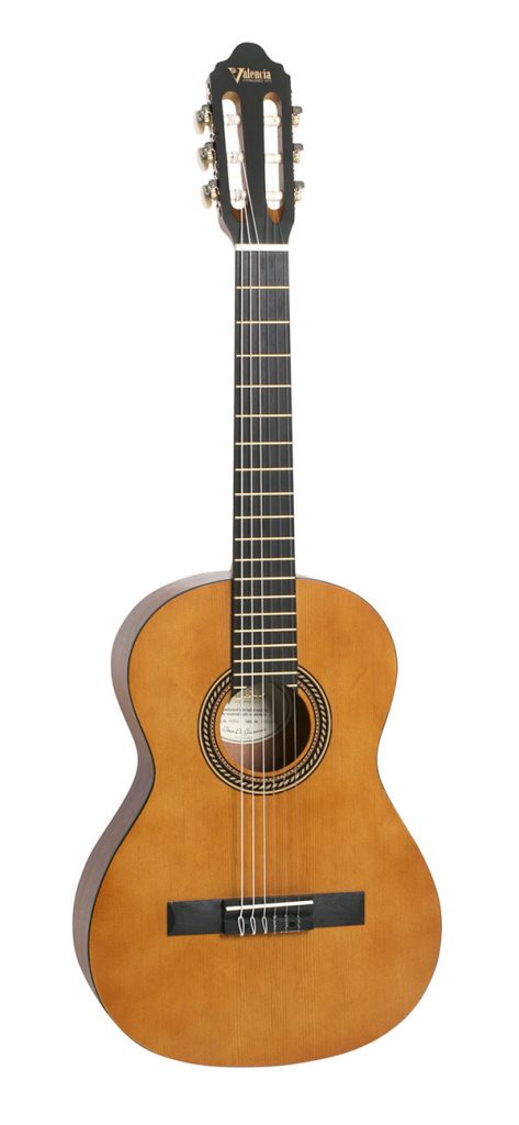 Valencia 200 Series 3/4 Size Classical Acoustic Guitar - Natural