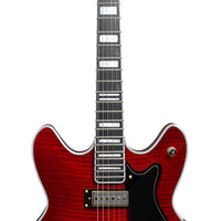 Hagstrom VIK67-G 67' Viking II Electric Guitar, Wild Cherry Transparent