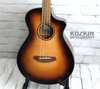 Breedlove Discovery S Concert Edgeburst Bass CE Acoustic-Electric Guitar, Sitka-African Mahogany