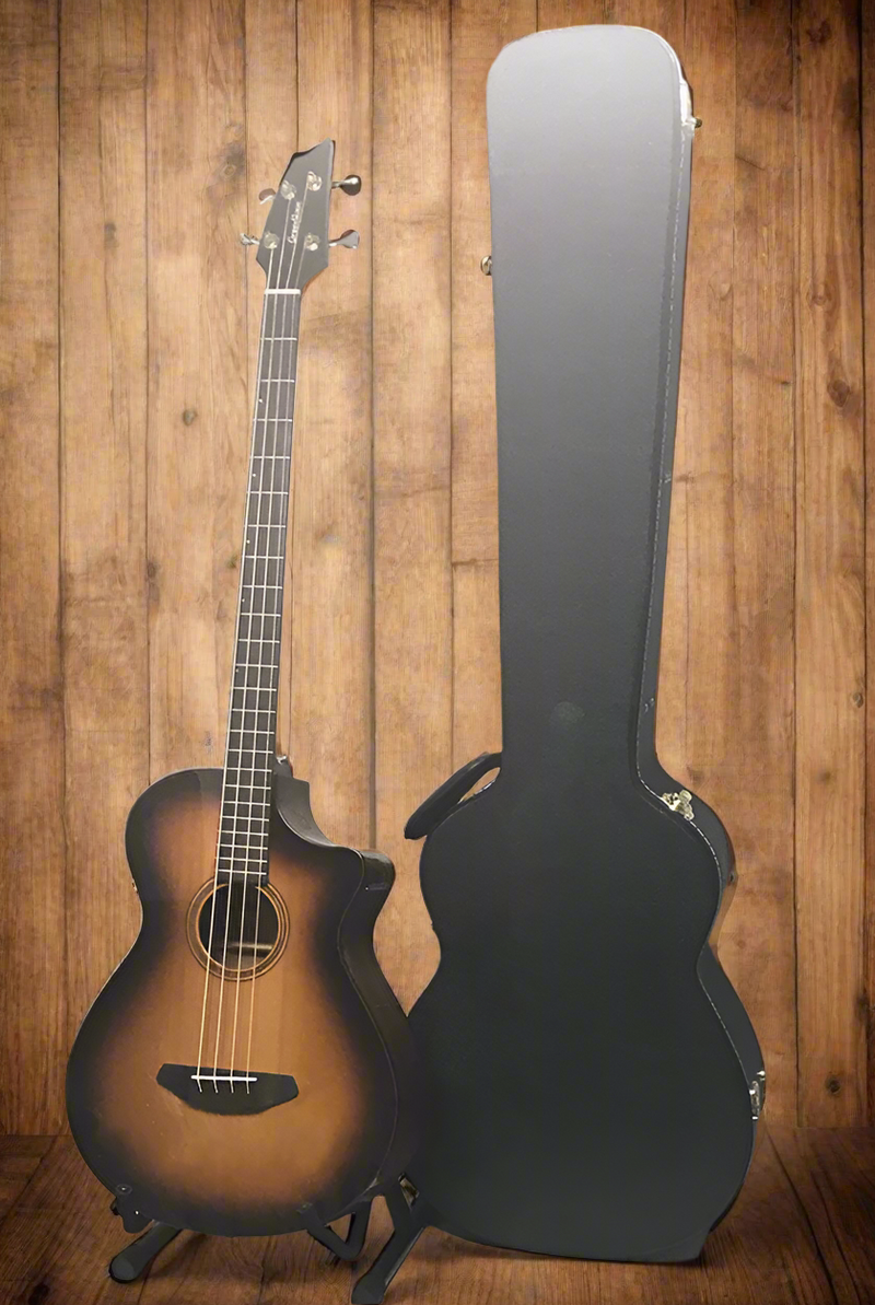 Breedlove Solo Pro Concerto Edgeburst CE Acoustic-Electric Bass Guitar Breedlove Solo Pro Concerto Edgeburst CE Acoustic-Electric Bass Guitar
