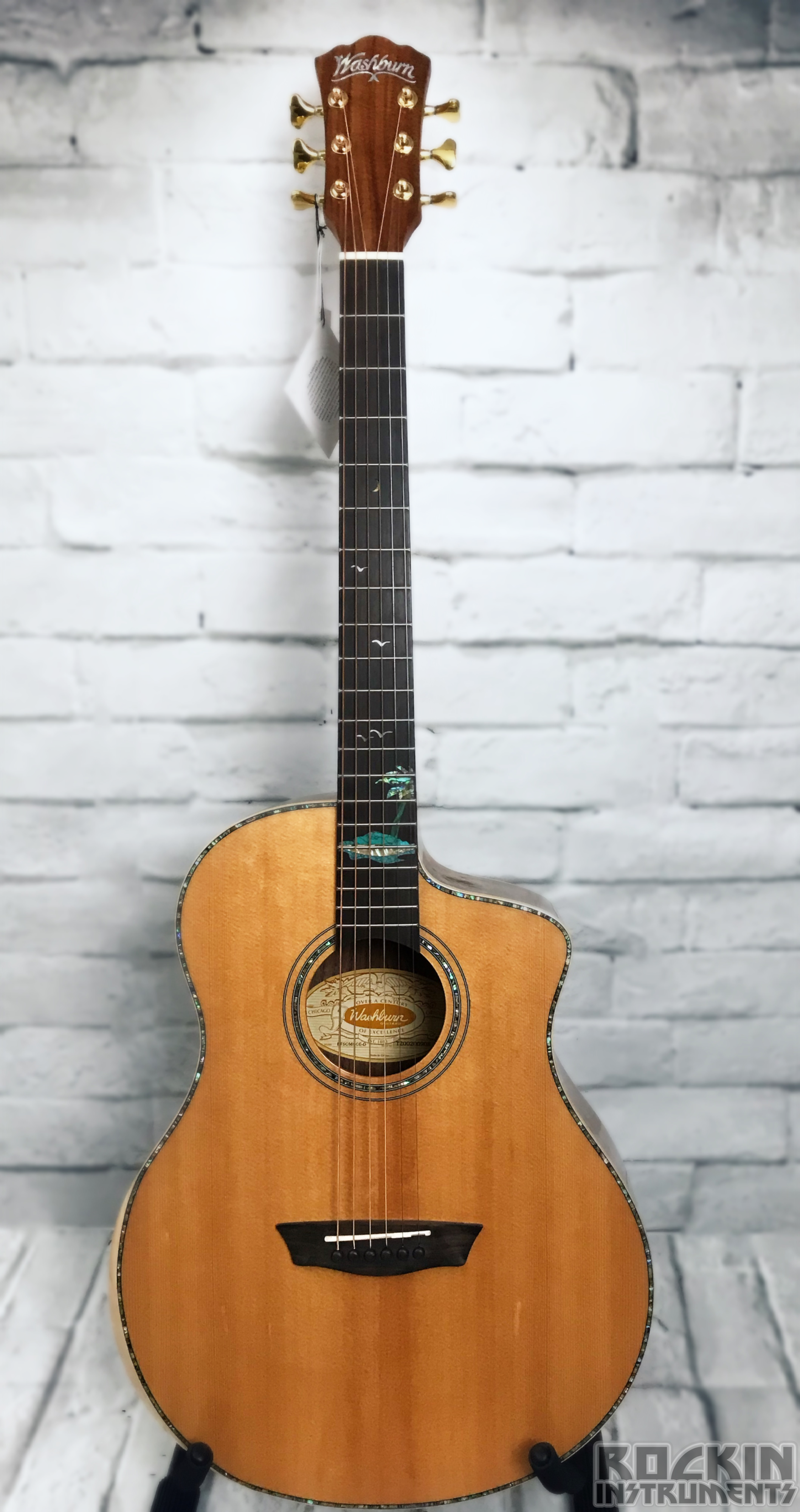 Washburn Bella Tono Allure SC56S Acoustic-Electric Guitar Washburn Bella Tono Allure SC56S Acoustic-Electric Guitar