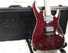 Schecter Hellraiser C-1 Electric Guitar Bundle With Schecter Hardshell Case, Black Cherry