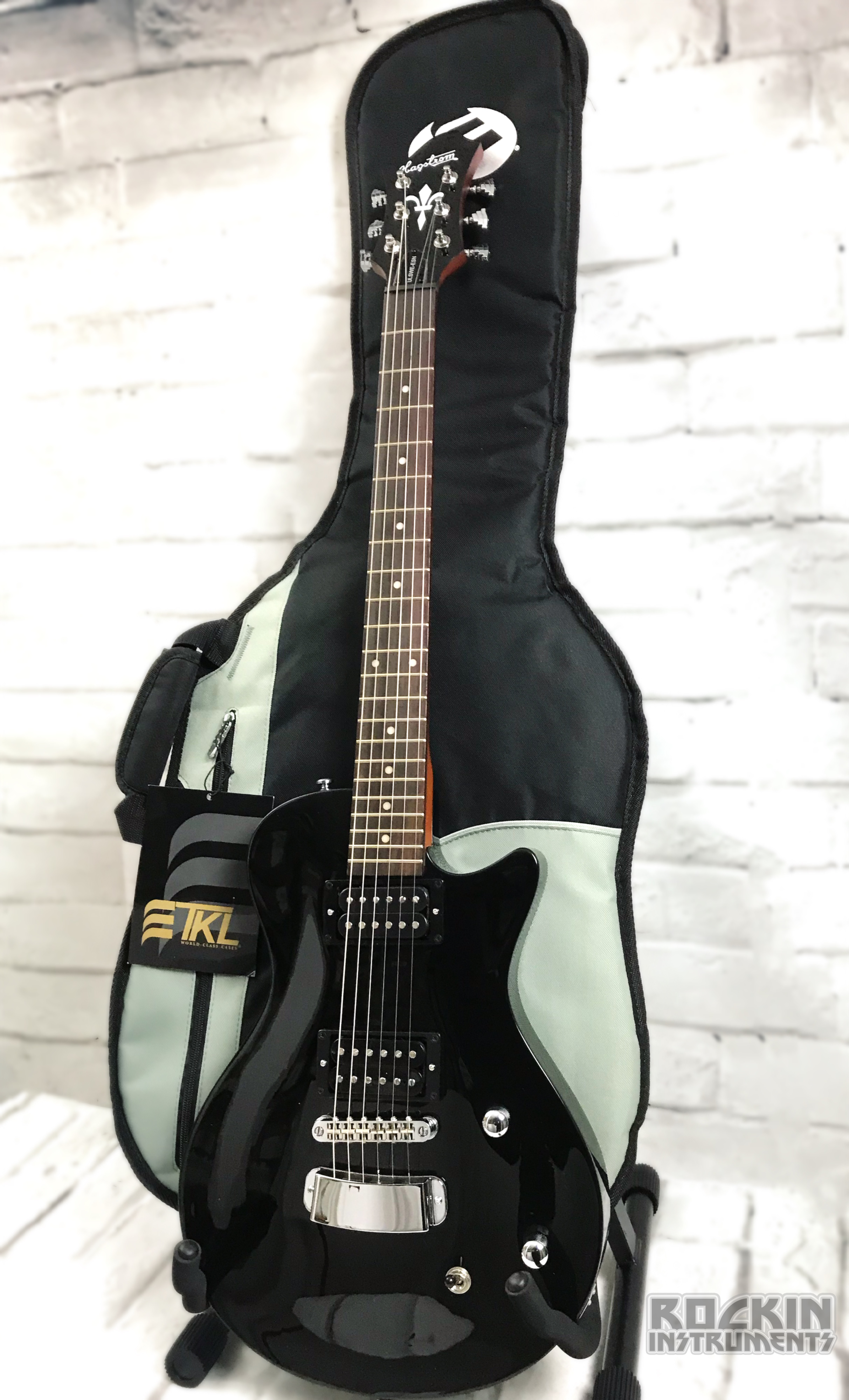 Hagstrom Ultra Swede ESN Electric Guitar Bundle With TKL Gig Bag