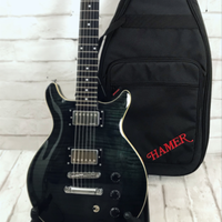 Hamer Archtop Electric Guitar SATF-TBK