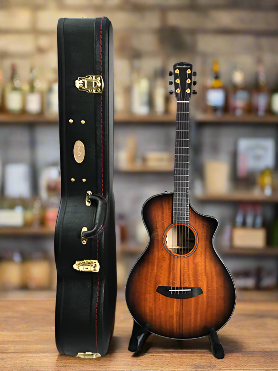 Breedlove Oregon Concertina CE Acoustic Electric Guitar Bourbon Burst