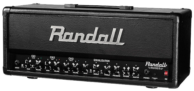 Randall RG1003H-U 100 Watt Solid State Guitar Amplifier Head with Footswitch