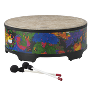 Remo Kids Percussion® Gathering Drum, 16" Fabric Rain Forest