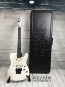 Schecter Sun Valley Super Shredder PT FR Electric Guitar with Schecter SGR-UNI Hardshell Case, Metallic White