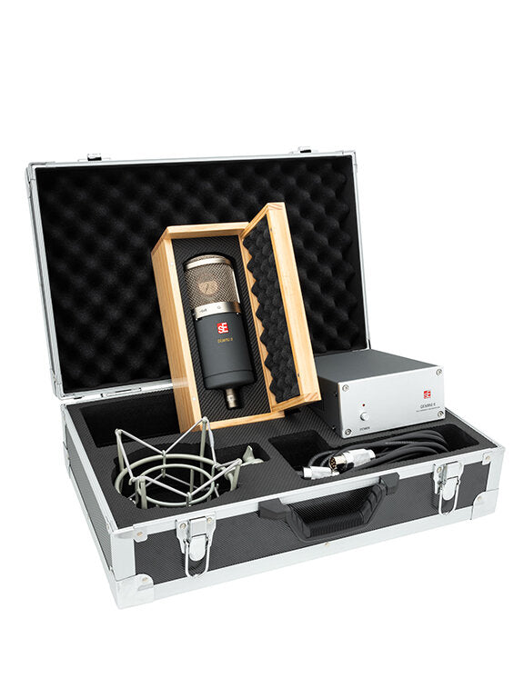 sE Electronics Gemini II Dual Valve Microphone Cardioid Condenser W/Shockmount And Case