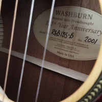 Washburn Revival Solo D-135 Anniversary Custom Shop USA Acoustic Guitar w/Hard Shell Case