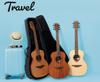 Lâg Travel SPE Tramontane Acoustic-Electric Guitar with Gig Bag, Natural Spruce
