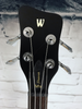 Warwick RockBass Streamer Standard, 4-String Electric Bass Guitar, Natural Satin with Rockbag